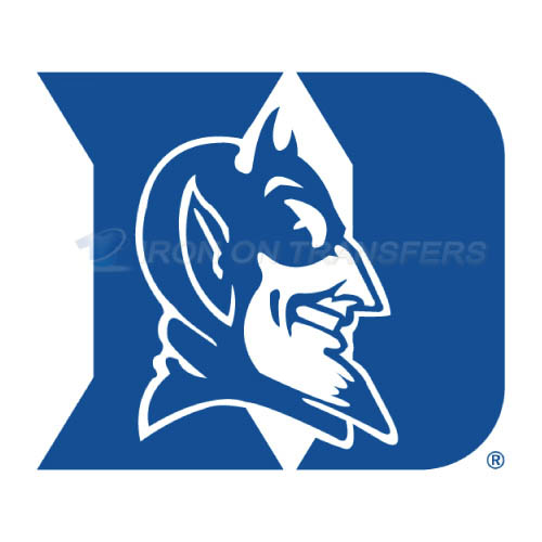 Duke Blue Devils Logo T-shirts Iron On Transfers N4286 - Click Image to Close